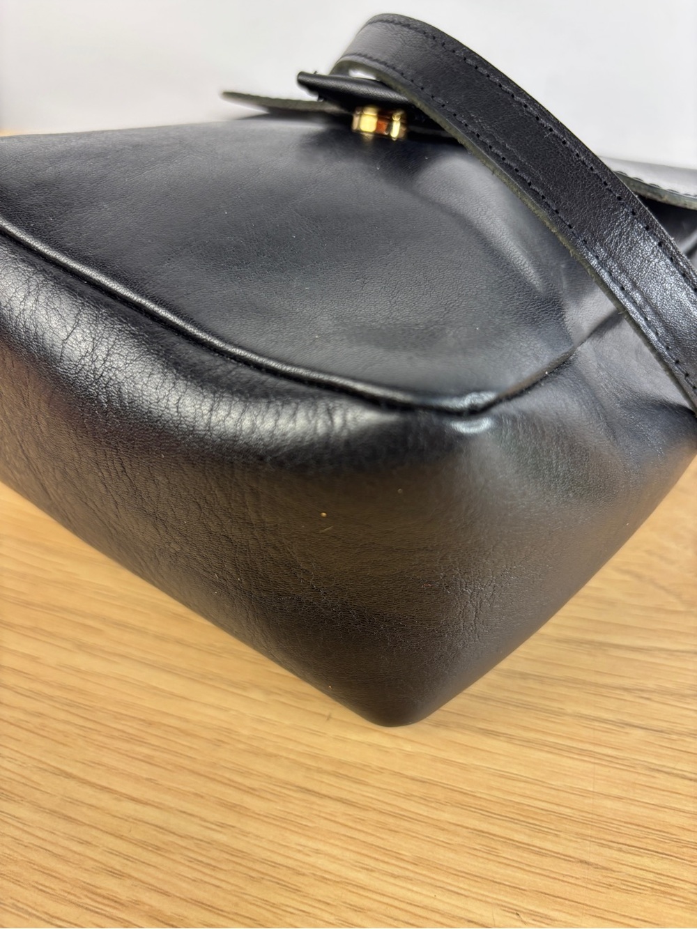 Clare V. Pocket Bag in Black Quality Leather - Picture 10 of 10